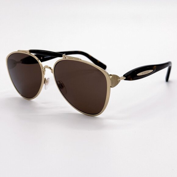 NEW BURBERRY SUNGLASSES BE3160 110973  GOLD BLACK UNISEX BE3160 1109/73 main image 5